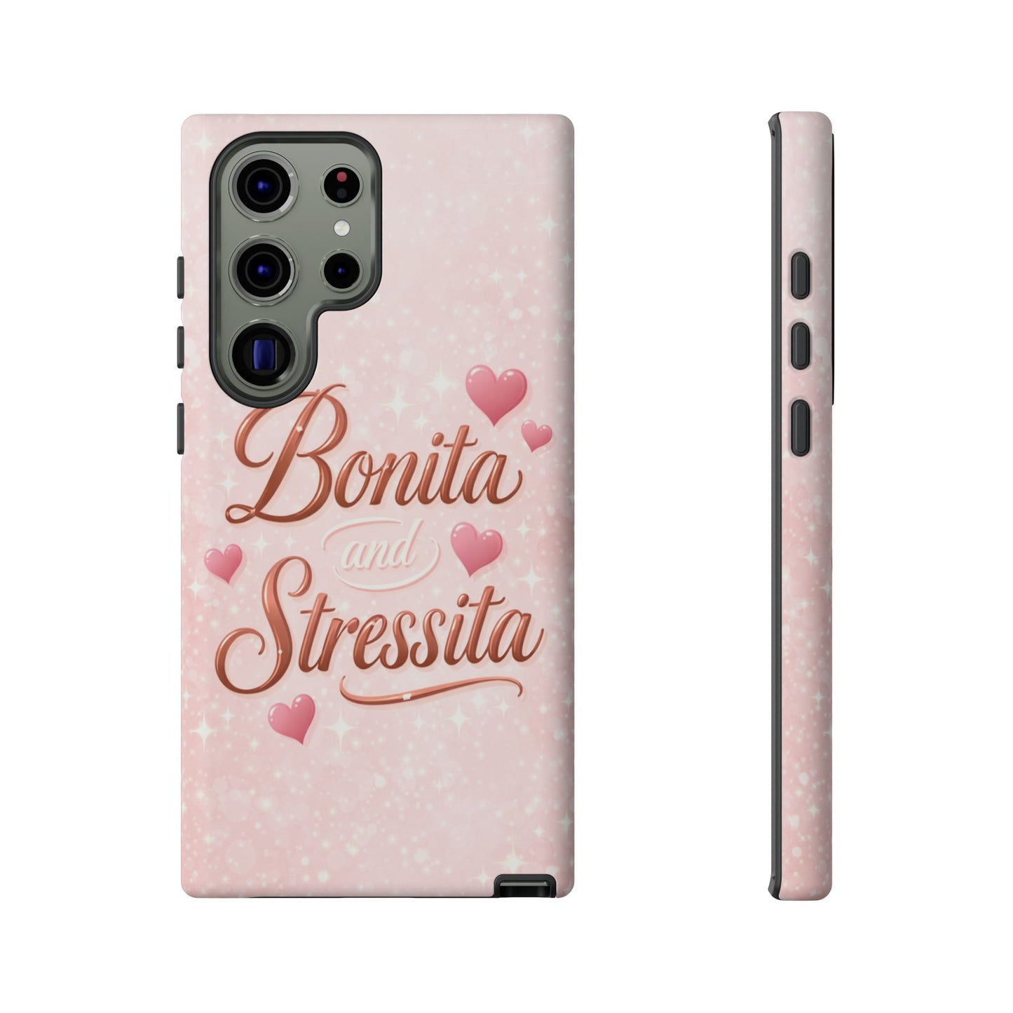 Bonita Stressita Phone Case Cute Latina Aesthetic Pink Coquette Case