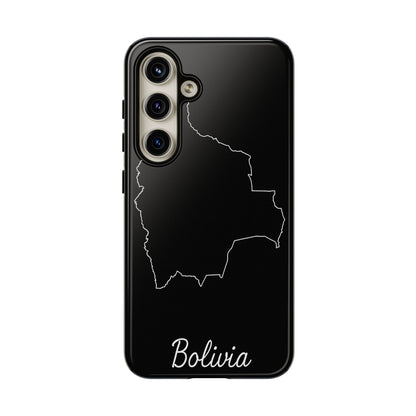 Bolivia Outline Phone Case – Minimal Country Map Tough Cover