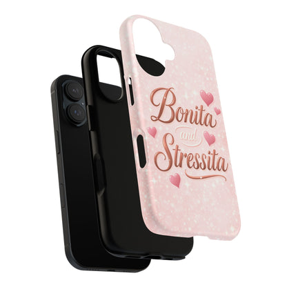Bonita Stressita Phone Case Cute Latina Aesthetic Pink Coquette Case