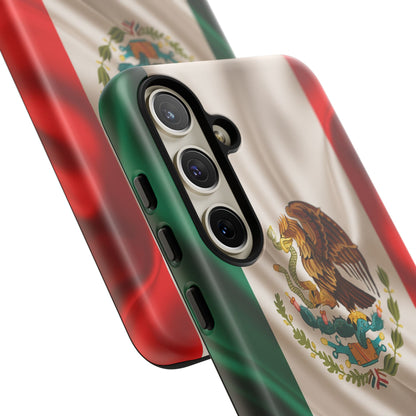 Mexico Flag Phone Case | Mexican Pride iPhone & Samsung Case | Tricolor Aesthetic Tough Protective Cover