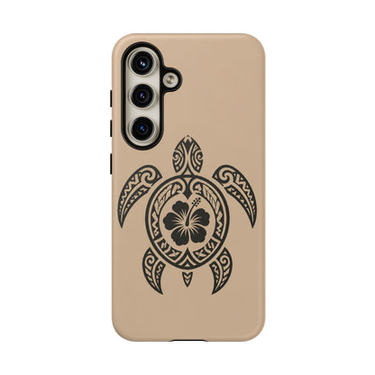 Polynesian Turtle Phone Case | Hawaiian Beach Tough Cover