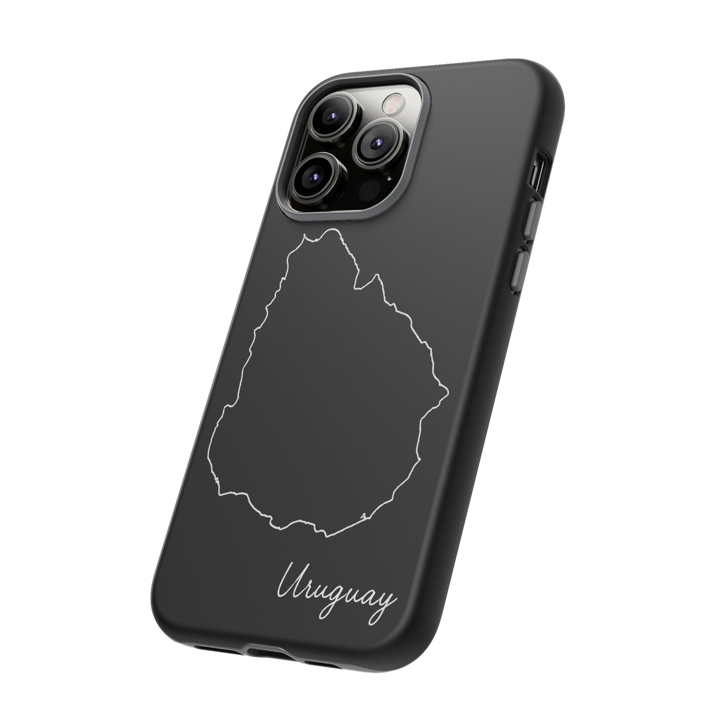 Uruguay Outline Phone Case – Minimal Country Map Tough Case (iPhone, Samsung, Pixel)