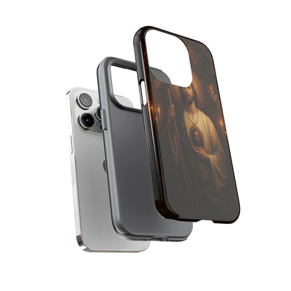 San Judas Phone Case Saint Jude Catholic Saint Religious Art Portrait Tough