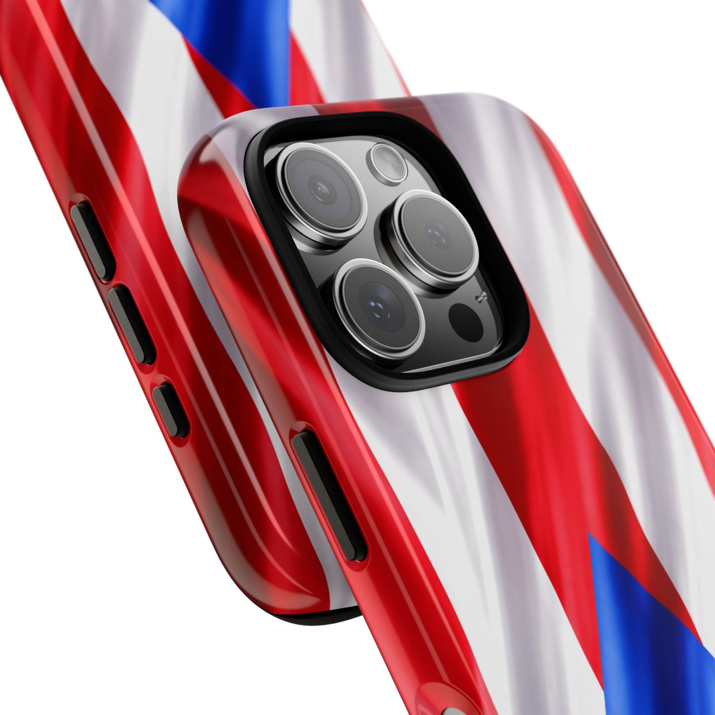 Puerto Rico Flag Phone Case | Boricua Pride Tough Case | Puerto Rican Flag Protective Cover for iPhone & Samsung