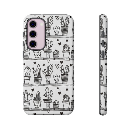 Cactus Succulent Phone Case Cute Plant Aesthetic iPhone Samsung Cover