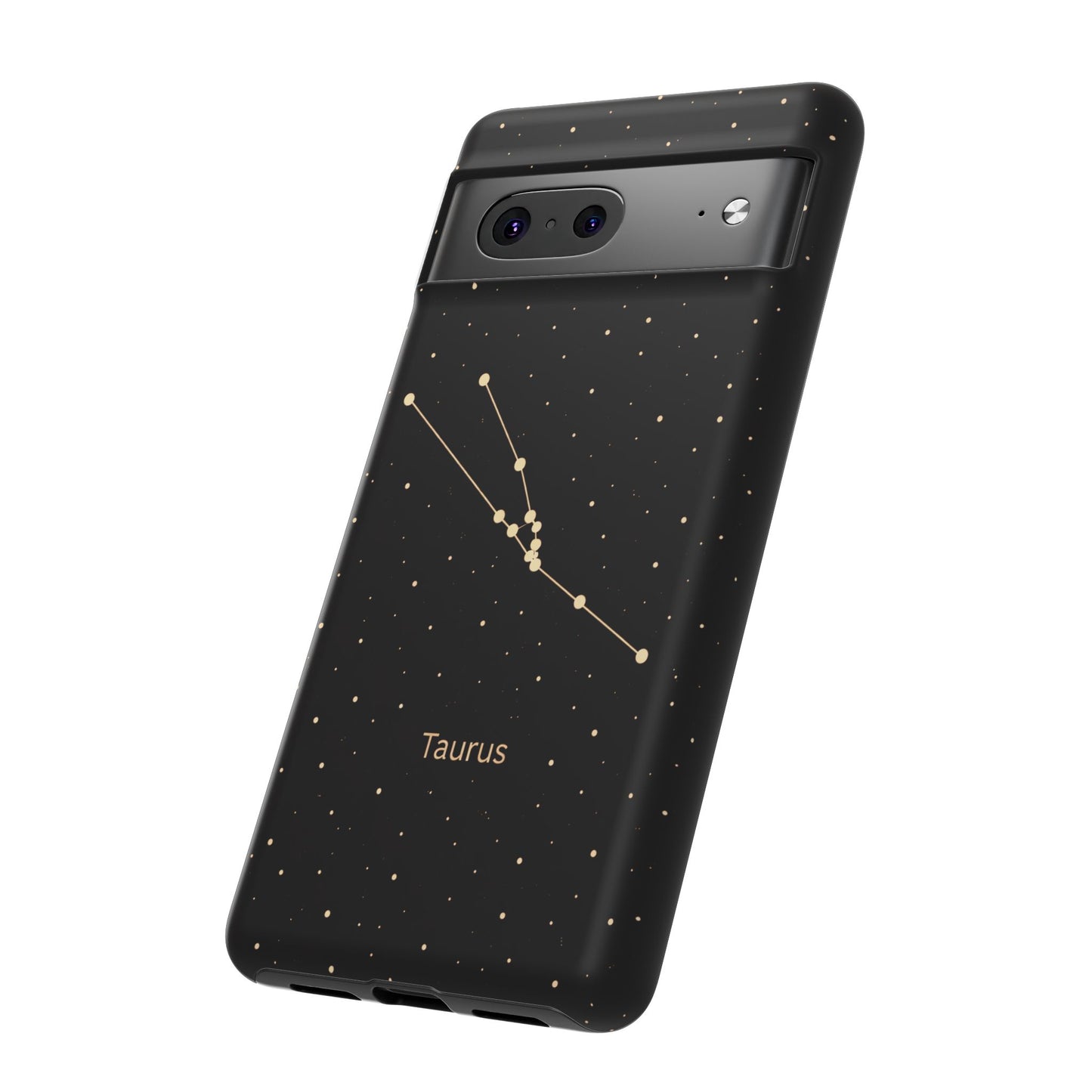 Taurus Zodiac Constellation Phone Case – Luxe Gold Celestial Cover