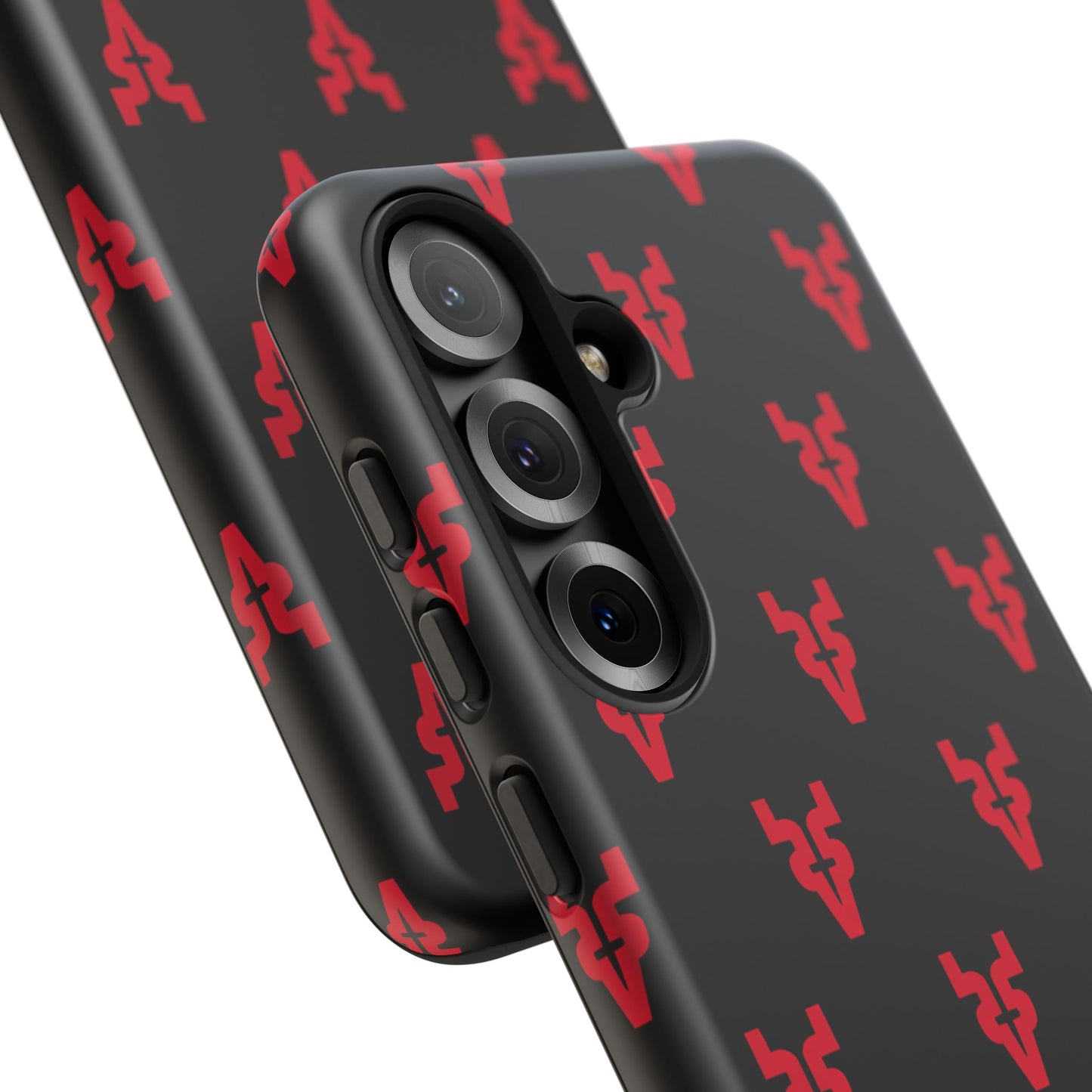 Mazatlán Bull Phone Case – Black Red Streetwear Tough Shockproof Cover