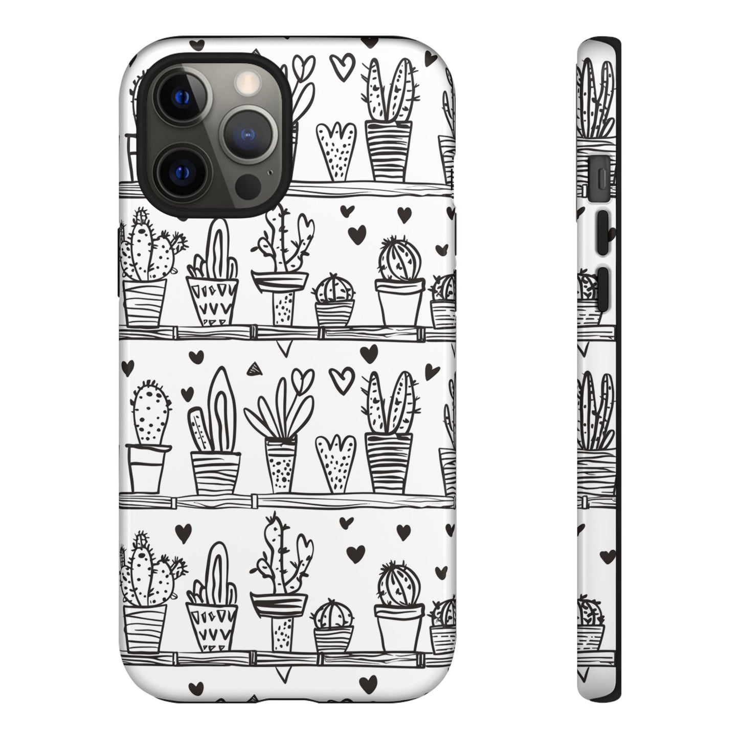 Cactus Succulent Phone Case Cute Plant Aesthetic iPhone Samsung Cover
