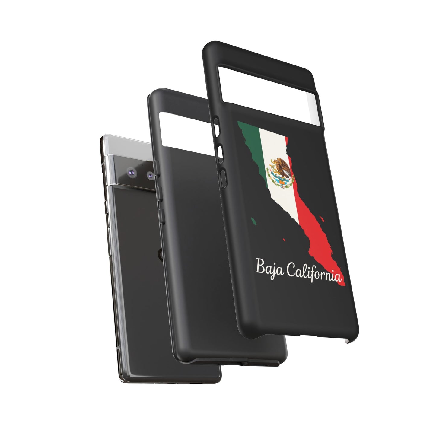 Baja California Mexico Flag Map Phone Case | Mexican American Pride Tough Case for iPhone & Samsung