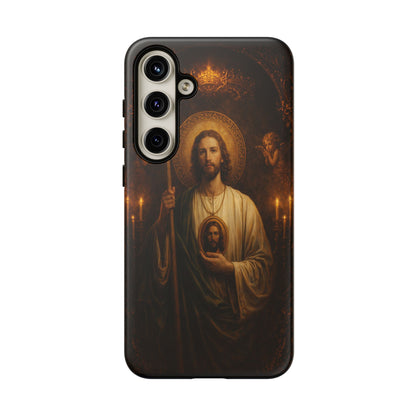 San Judas Phone Case Saint Jude Catholic Saint Religious Art Portrait Tough