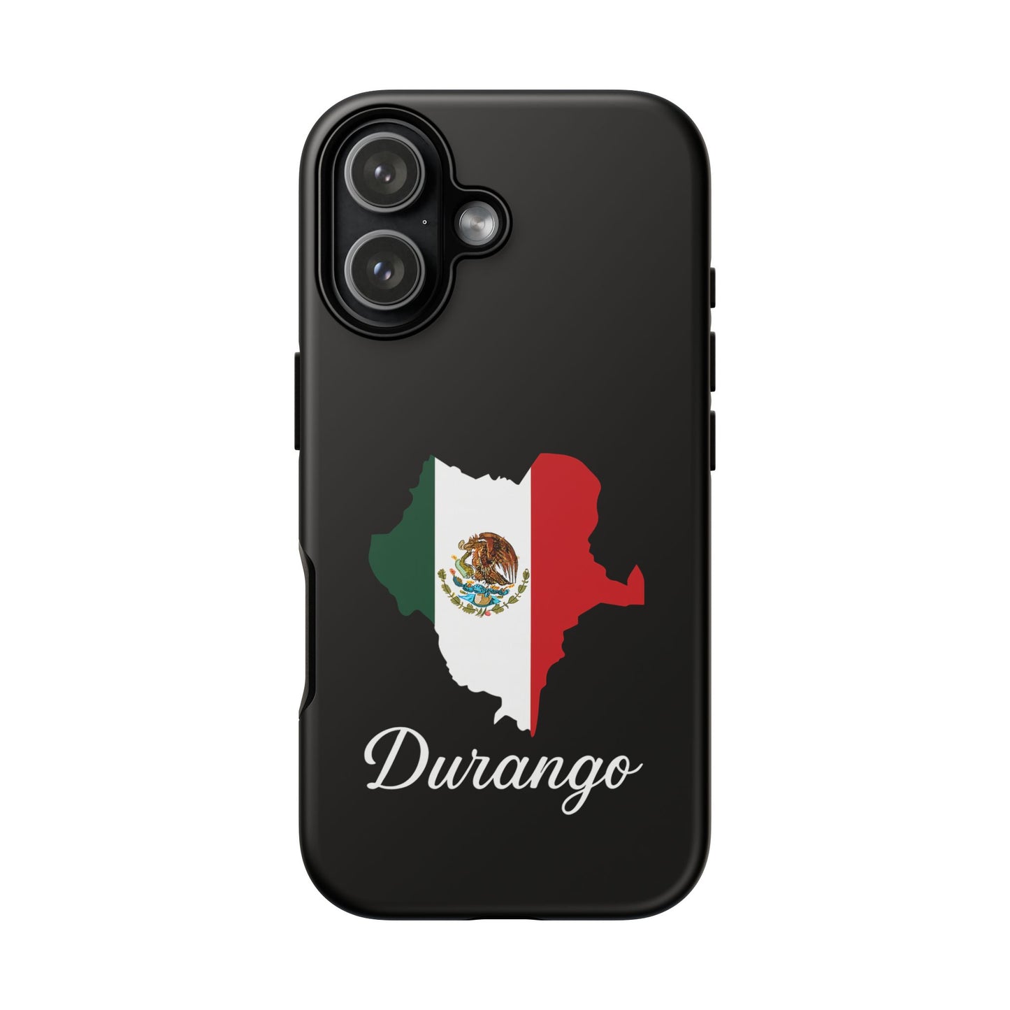 Durango Mexico Flag Map Phone Case | Mexican American Pride Tough Case for iPhone & Samsung