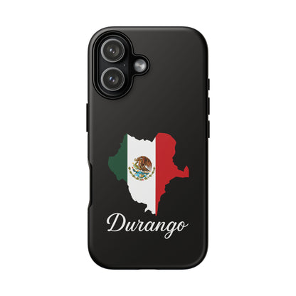 Durango Mexico Flag Map Phone Case | Mexican American Pride Tough Case for iPhone & Samsung