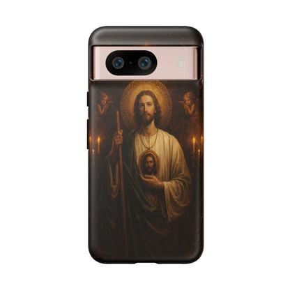 San Judas Phone Case Saint Jude Catholic Saint Religious Art Portrait Tough