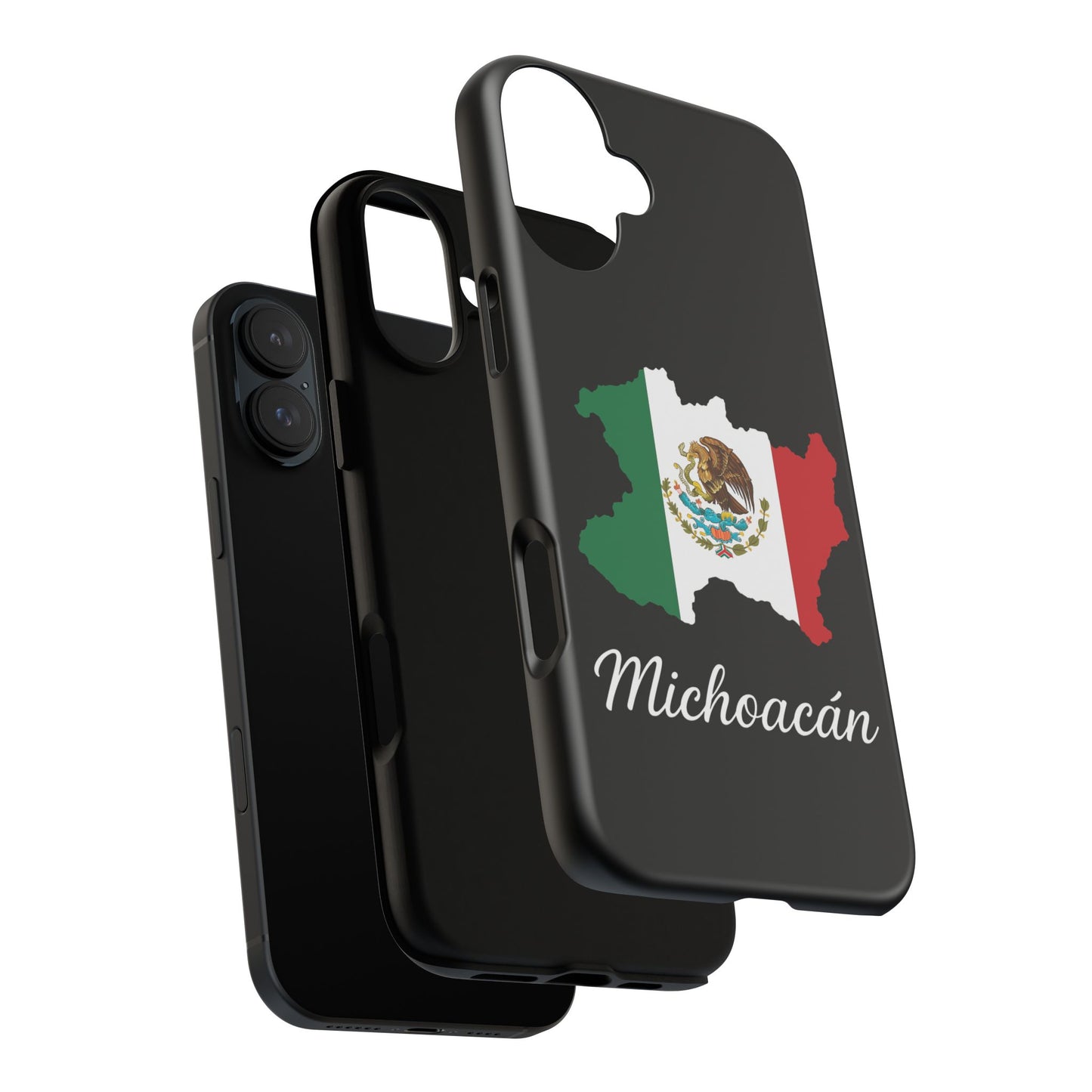 Michoacán Mexico Flag Map Phone Case | Mexican American Pride Tough Case for iPhone & Samsung