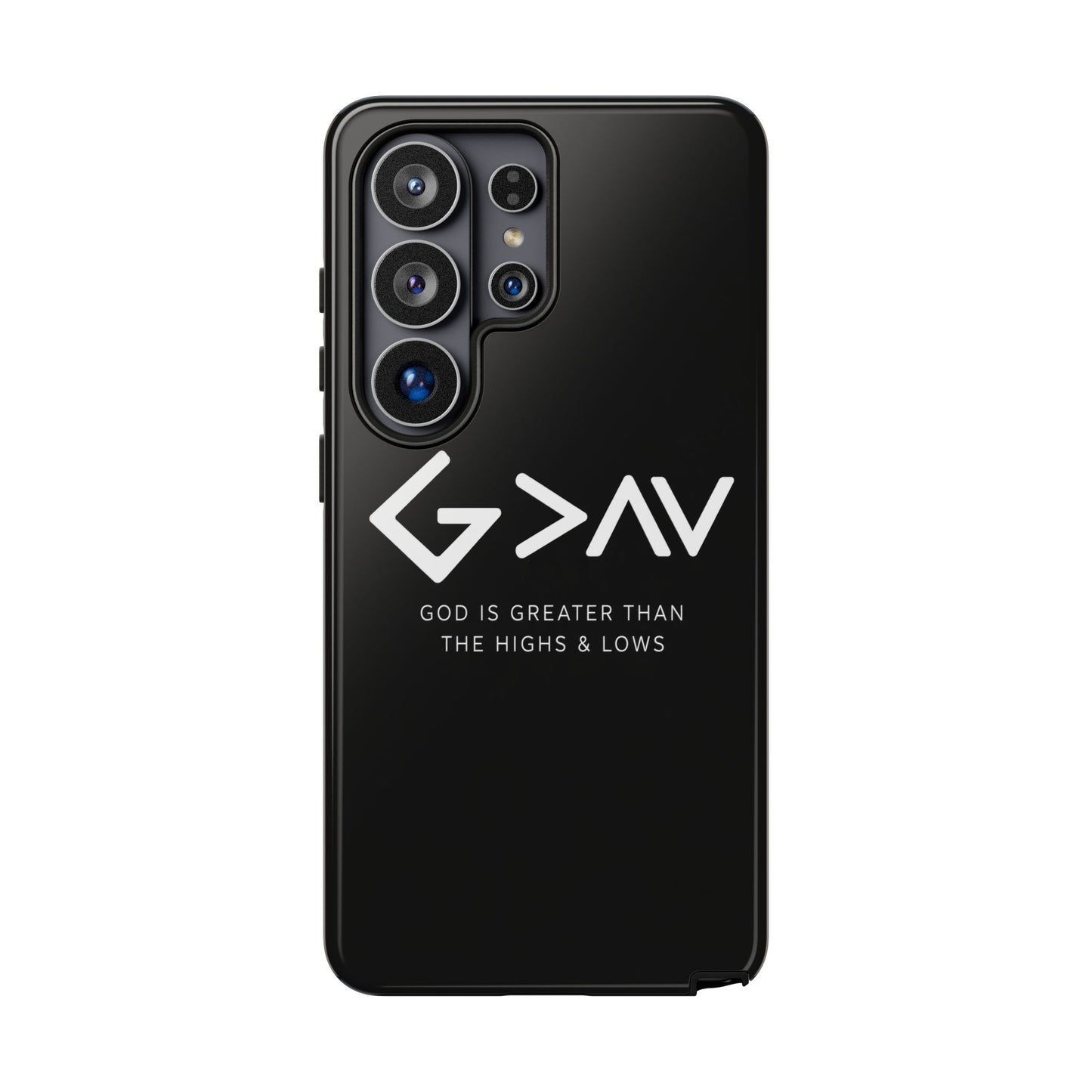 God Is Greater Than The Highs & Lows G>∧∨ Christian Phone Case
