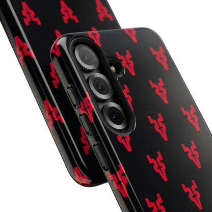 Mazatlán Bull Phone Case – Black Red Streetwear Tough Shockproof Cover