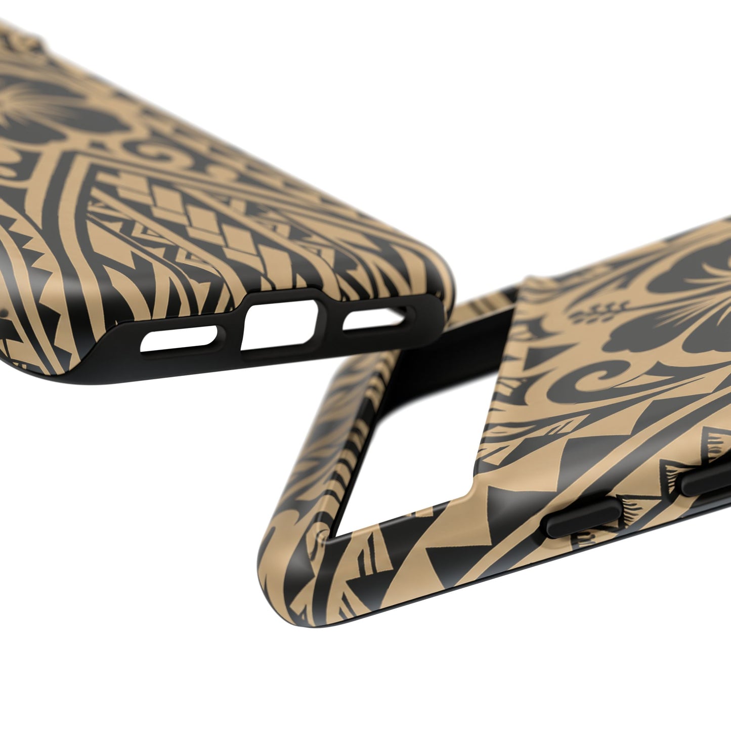 Polynesian Tribal Hawaiin Hibiscus Phone Case for iPhone Samsung Galaxy