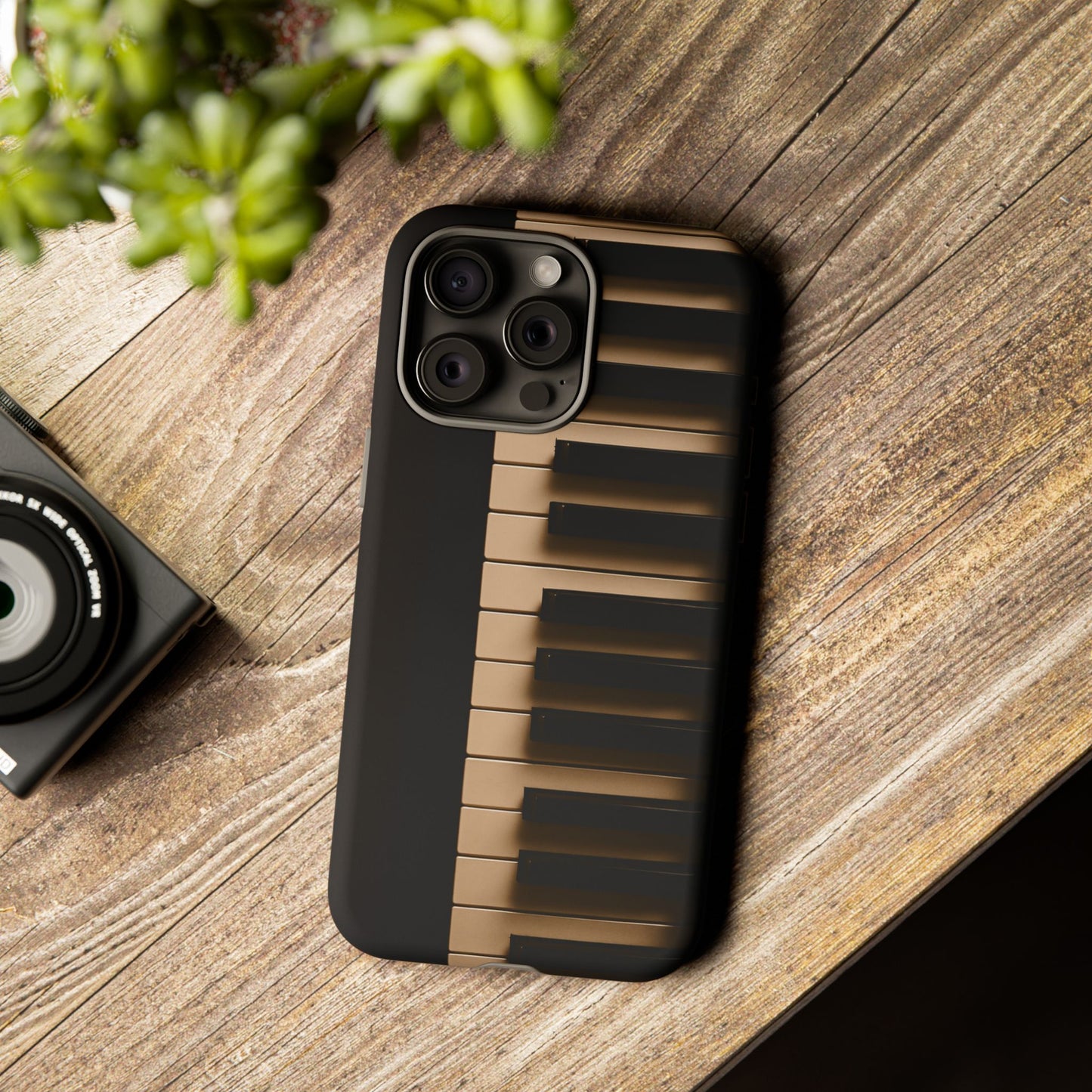 Piano Phone Case – Piano Keyboard Tough Case for Musicians (iPhone, Samsung, Pixel)