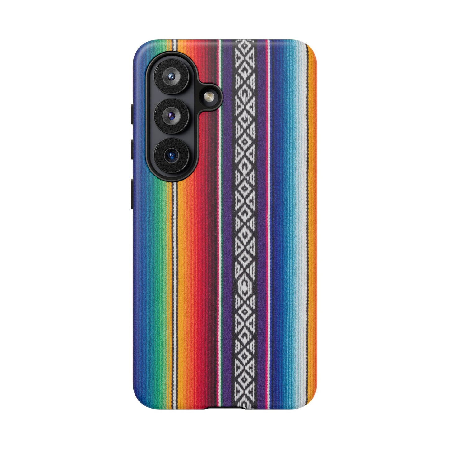 Serape Stripe Phone Case – Colorful Mexican Blanket Pattern Tough Case