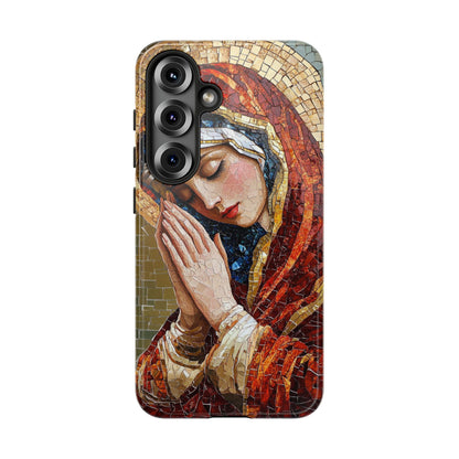 Virgin Mary Phone Case, Catholic Phone Case, Christian Aesthetic Case, Religious iPhone Case, Saint Art Case, Faith Gift