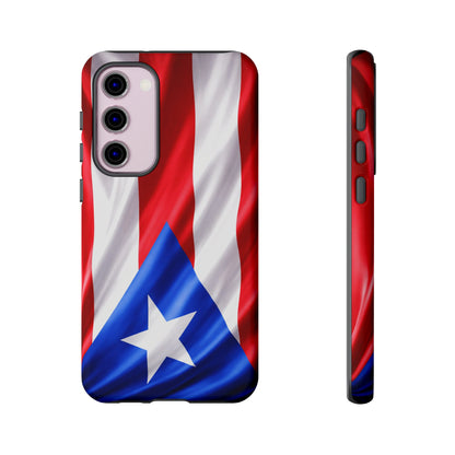 Puerto Rico Flag Phone Case | Boricua Pride Tough Case | Puerto Rican Flag Protective Cover for iPhone & Samsung