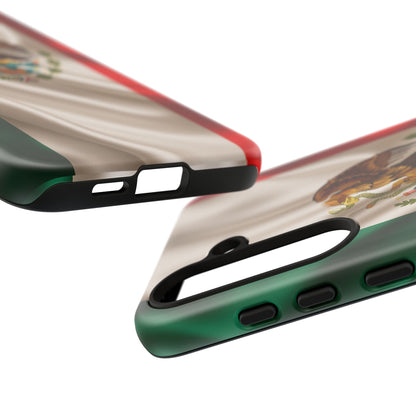 Mexico Flag Phone Case | Mexican Pride iPhone & Samsung Case | Tricolor Aesthetic Tough Protective Cover