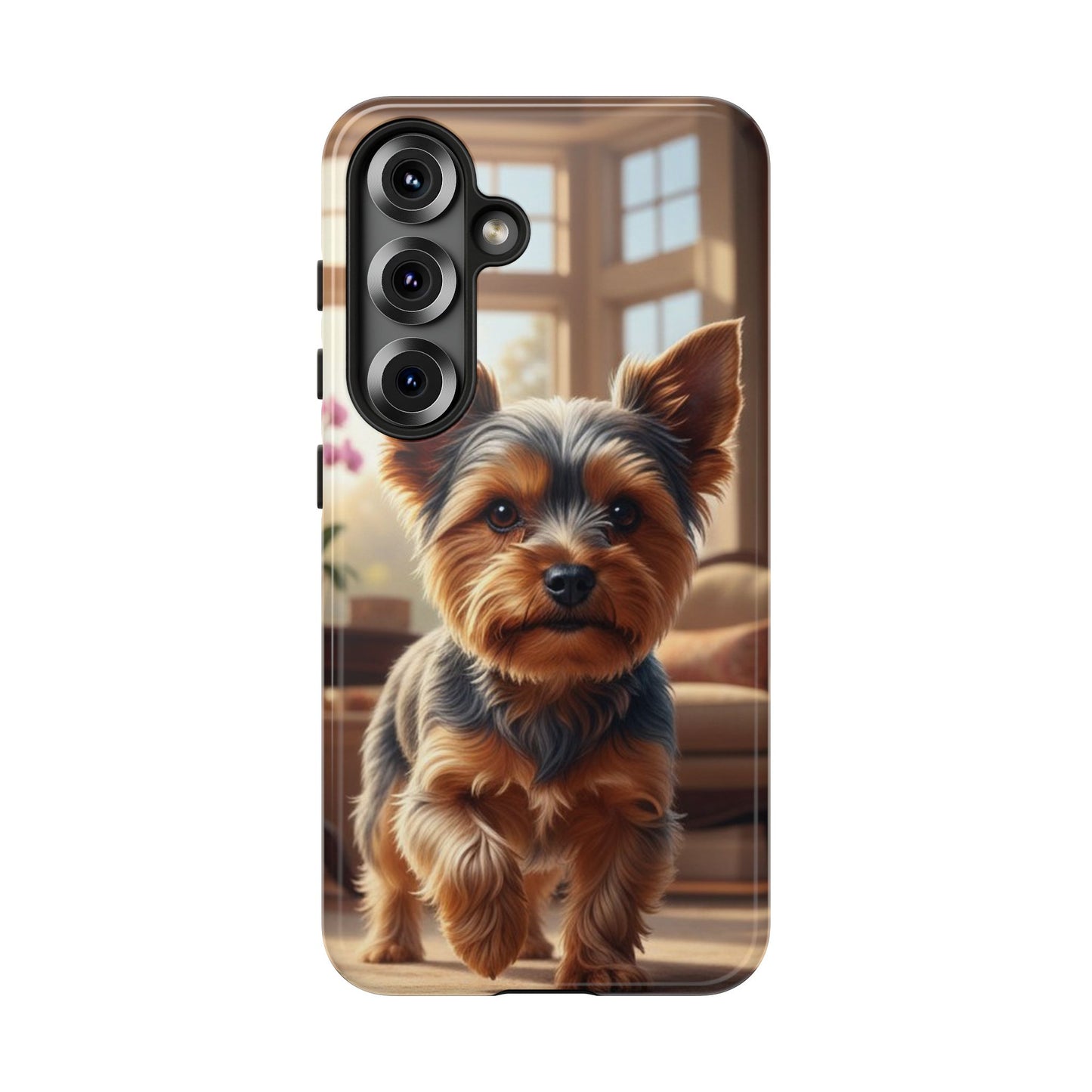 Yorkshire Terrier Phone Case – Cute Yorkie Puppy Tough Case (iPhone, Samsung, Pixel)