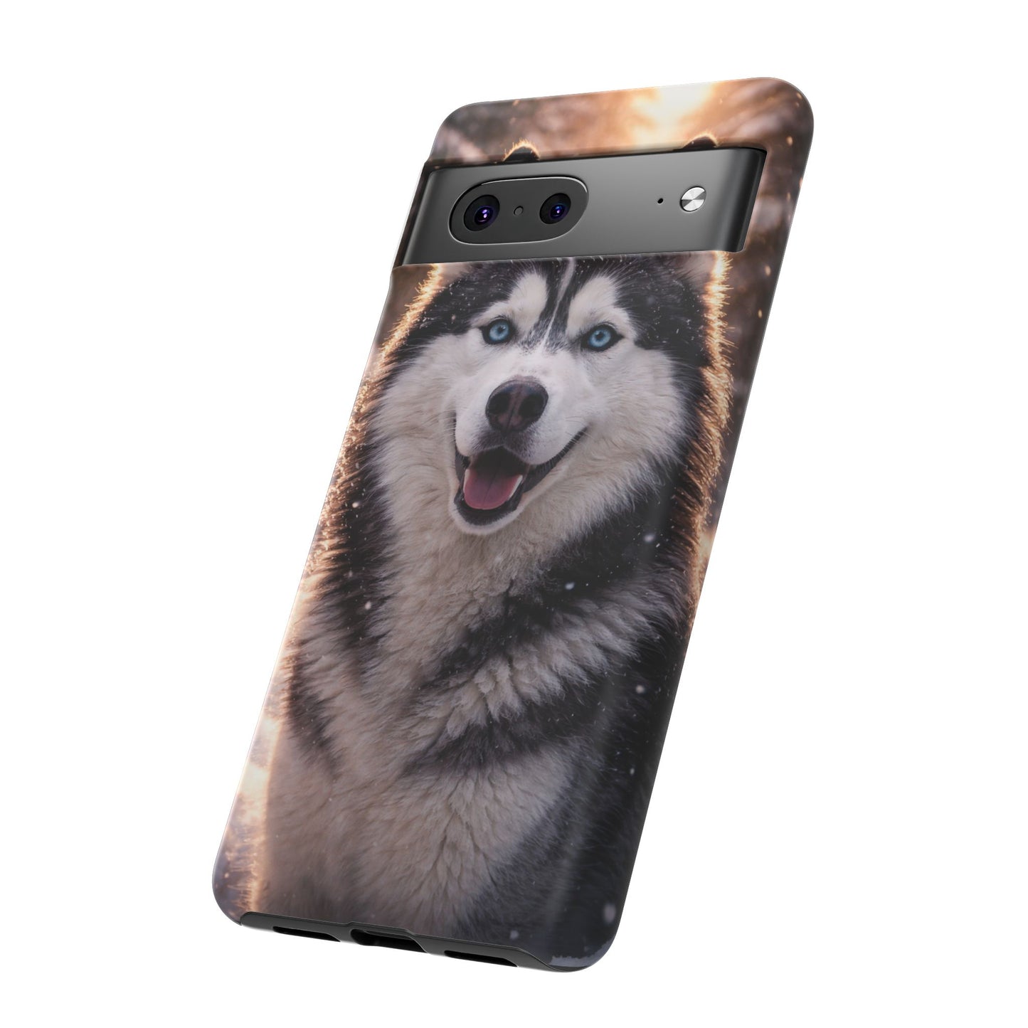Siberian Husky Tough Phone Case | Blue Eyes Dog Cover Protective iPhone Case