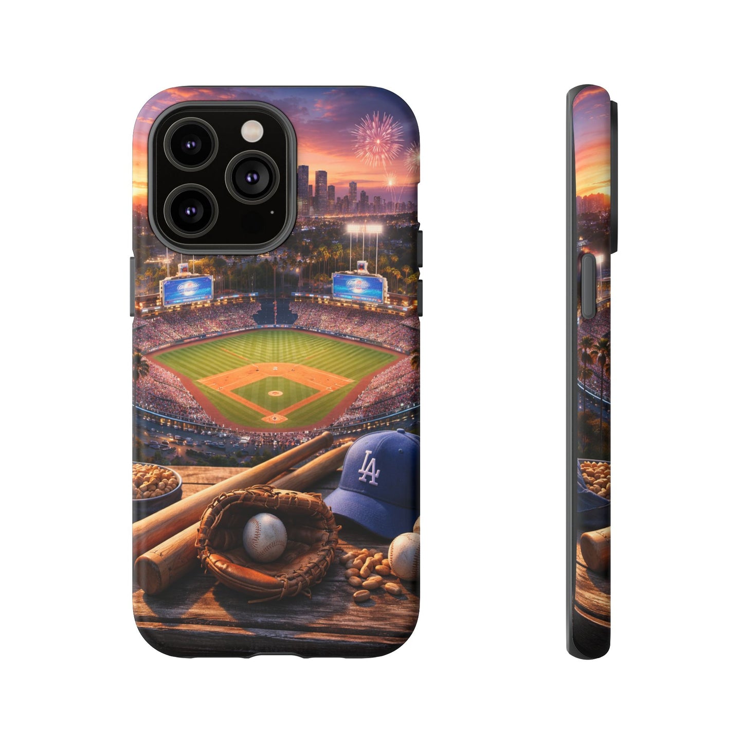 Baseball Sunset Stadium Phone Case LA Game Day Sports Aesthetic Case