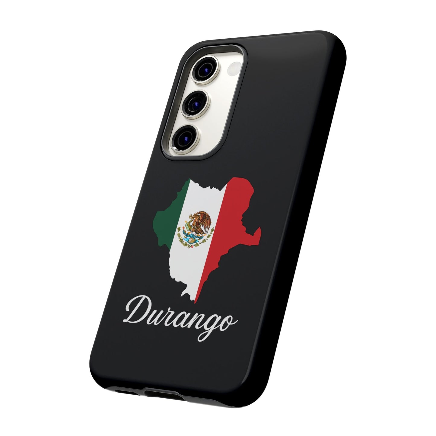 Durango Mexico Flag Map Phone Case | Mexican American Pride Tough Case for iPhone & Samsung