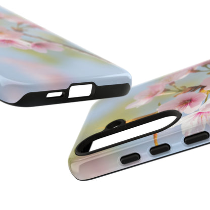 Cherry Blossom Phone Case – Pink Floral Tough Case (iPhone, Samsung Galaxy, Pixel)