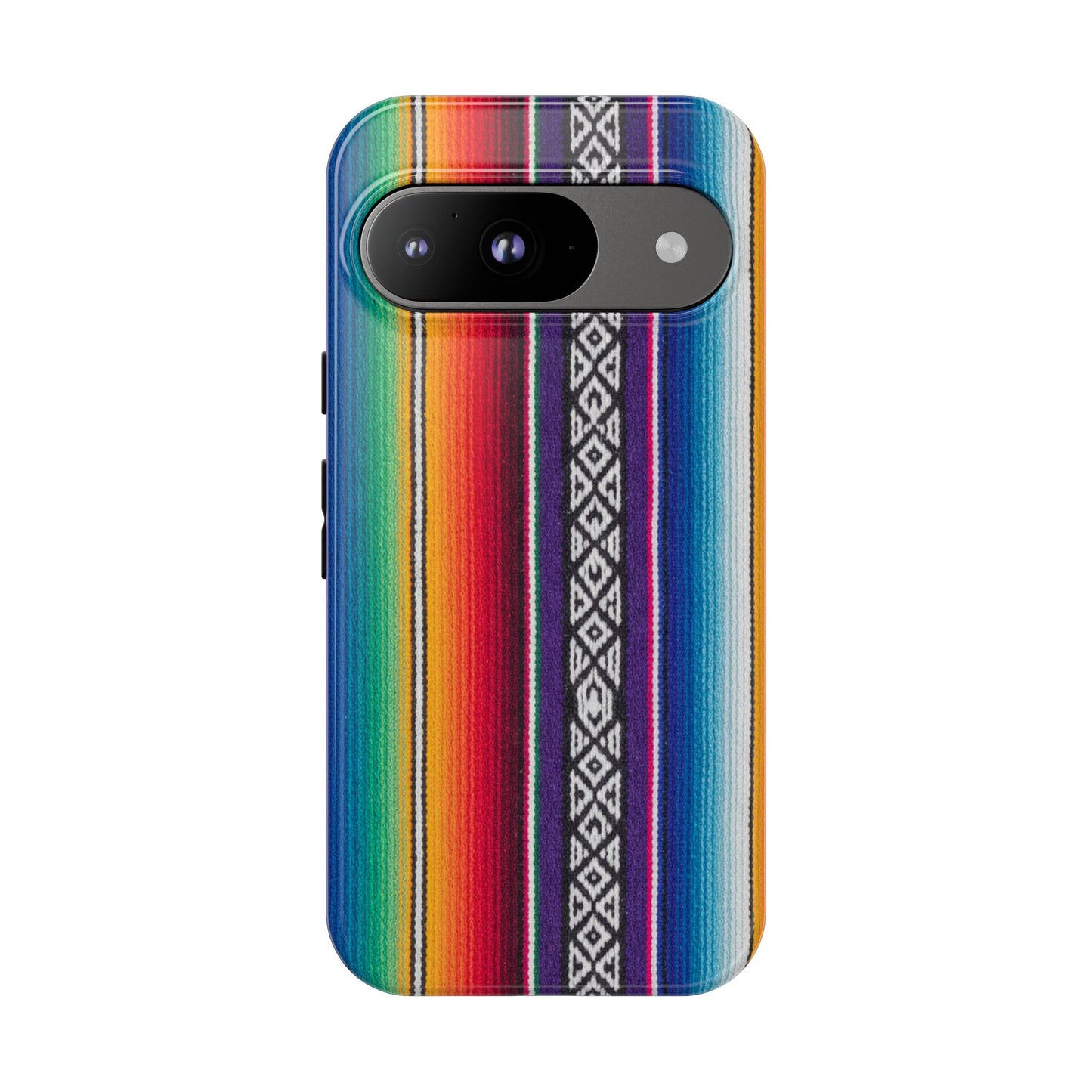 Serape Stripe Phone Case – Colorful Mexican Blanket Pattern Tough Case
