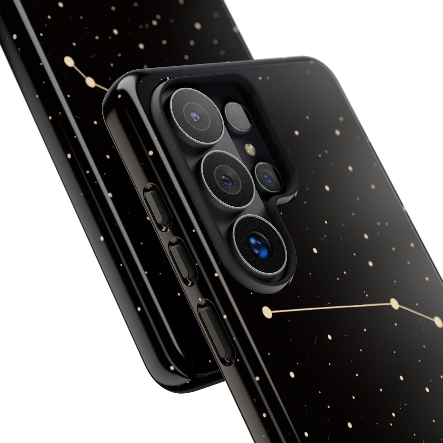 Aries Zodiac Constellation Phone Case – Luxe Gold Celestial Cover