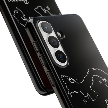 Panama Outline Phone Case – Minimal Country Map Tough Case (iPhone, Samsung, Pixel)
