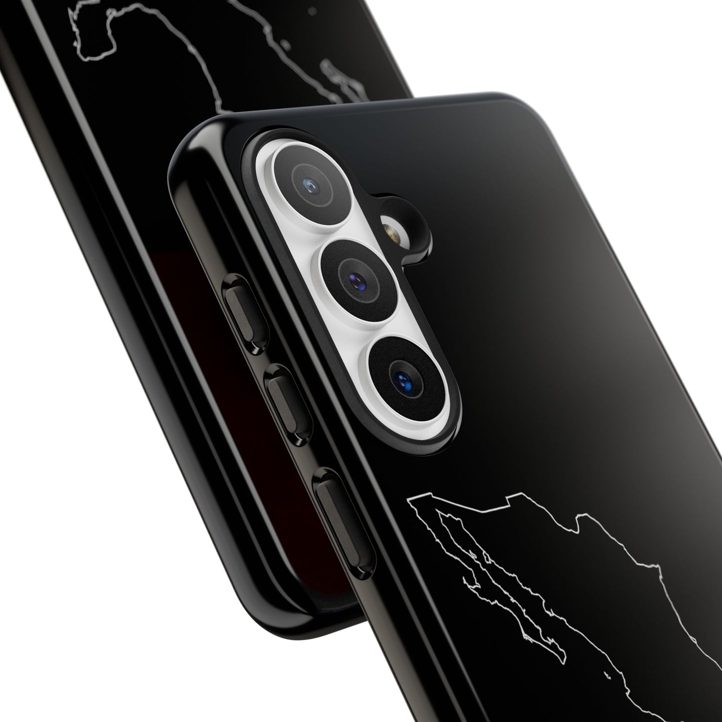 Mexico Outline Phone Case – Minimal Country Map Tough Case (iPhone, Samsung, Pixel)