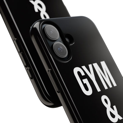 Gym & Jesus Phone Case Christian Faith Workout Gym Motivation Case