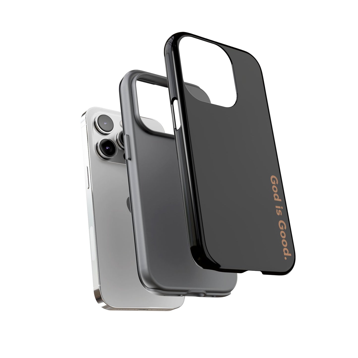 God Is Good Phone Case Minimal Aesthetic Christian Tough Cover