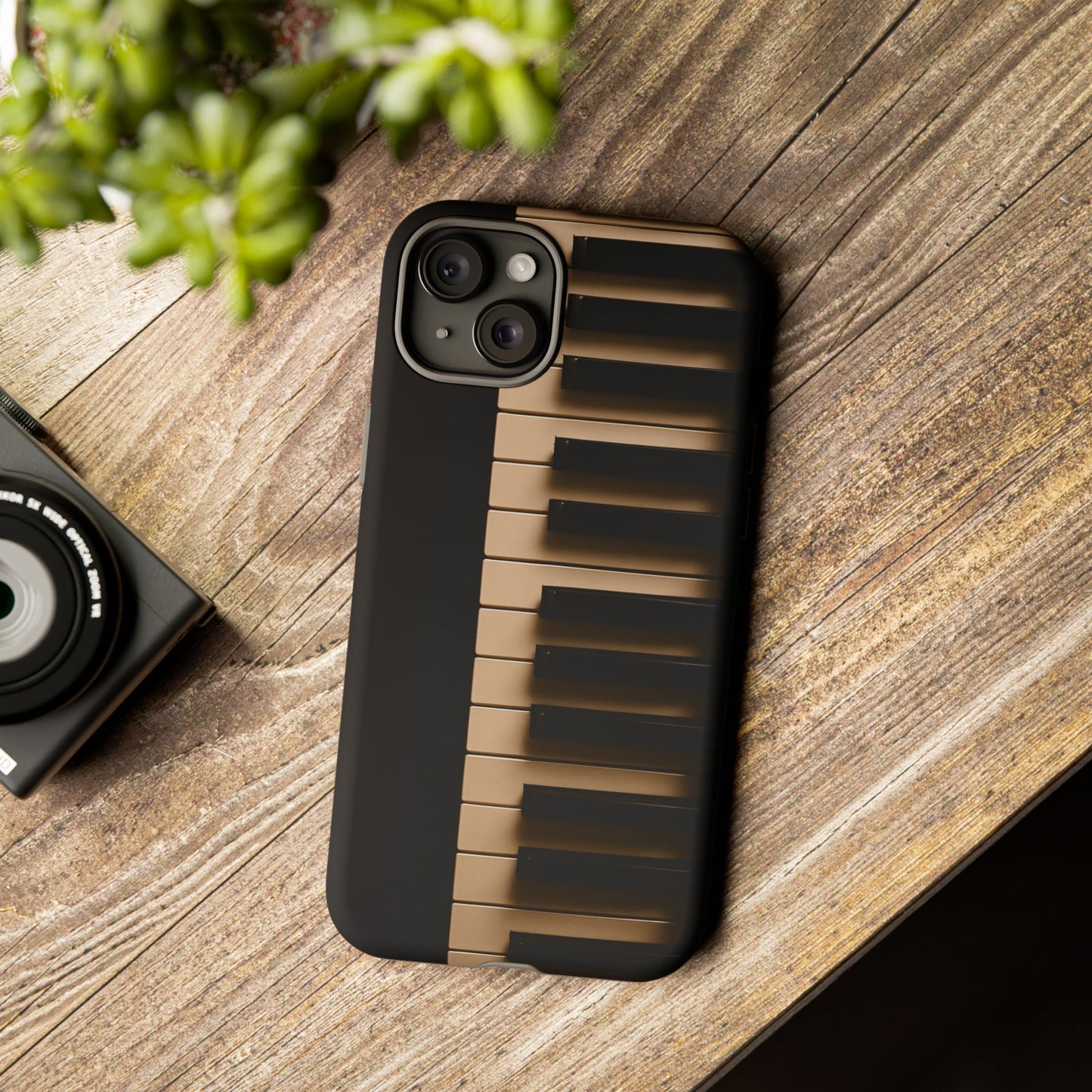 Piano Phone Case – Piano Keyboard Tough Case for Musicians (iPhone, Samsung, Pixel)